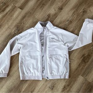 FIGS Sydney Scrub Jacket Light Gray